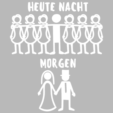 Motiv Junggesellenabend JGA Hochzeitsfeier Lustig Party