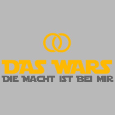 Motiv DAS WARS - Hochzeitsfeier Heiraten JGA Geschenk