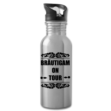 Hochzeit Trinkflasche - Bräutigam on Tour Hochzeit Heiraten Saufen Feiern