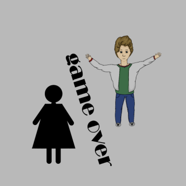 Motiv Hochzeit/game over