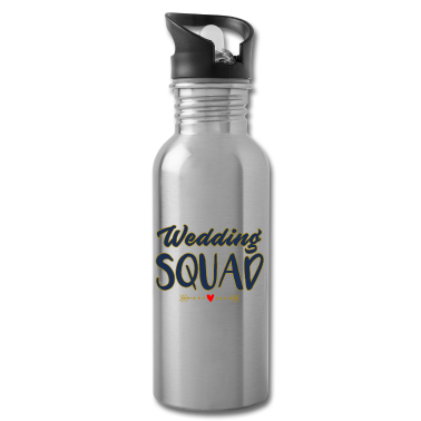 Hochzeit Trinkflasche - Hochzeitsteam, Wedding Squad, Hochzeit, Verlobung