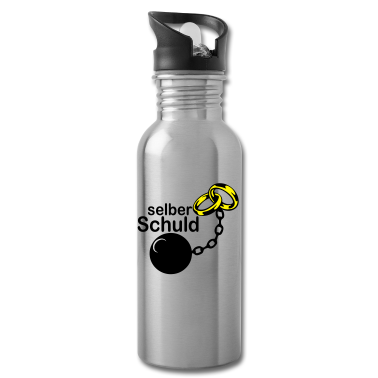 Hochzeit Trinkflasche - selber schuld JGA