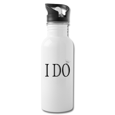 Hochzeit Trinkflasche - I do ring