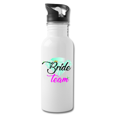 Hochzeit Trinkflasche - Braut Team Hochzeit Geschenk
