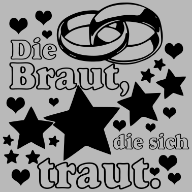 Motiv Die Braut die sich traut