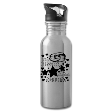 Hochzeit Trinkflasche - Die Braut die sich traut