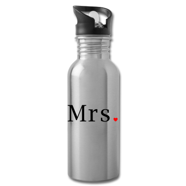 Hochzeit Trinkflasche - Mr and Mrs married Hochzeit Feier Verheiratet Mrs