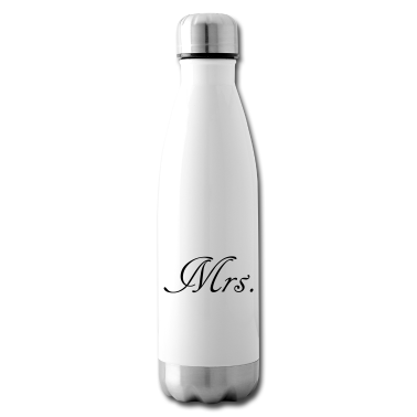 Hochzeit Trinkflasche - Mr and Mrs married Hochzeit Feier Verheiratet Mrs