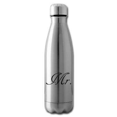Hochzeit Trinkflasche - Mr. and Mrs. married Hochzeit Feier Verheiratet Mr