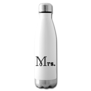 Hochzeit Trinkflasche - Mr and Mrs married Hochzeit Feier Verheiratet Mrs