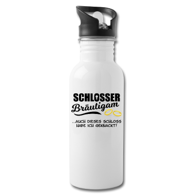 Hochzeit Trinkflasche - Schlosser Bräutigam Hochzeit Lustig Geschenk Mann