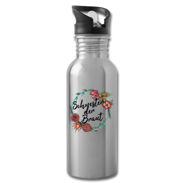 Hochzeit Trinkflasche - Schwester der Braut Hochzeit Heiraten