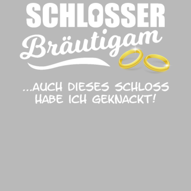 Motiv Schlosser Bräutigam Hochzeit Lustig Geschenk Mann