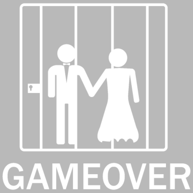 Motiv Gameover Junggesellenabschied Heiraten Geschenk