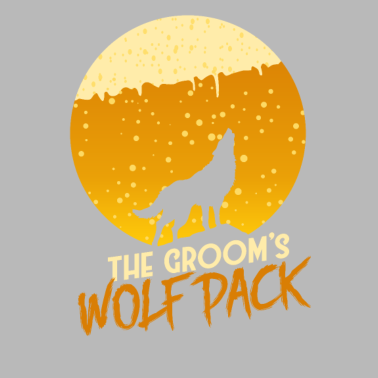 Motiv Der Wolfsrudel des Bräutigams