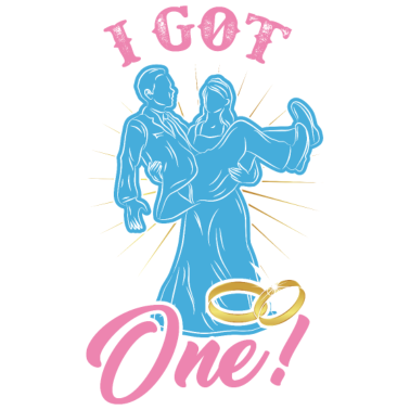 Motiv Junggesellinnenabschied Shirt I got one Hochzeit
