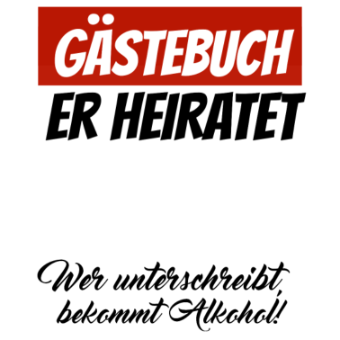Motiv Hochzeitsparty Braut Bräutigam Gästebuch T-Shirt