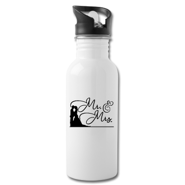 Hochzeit Trinkflasche - Mister Misses Brautpaar Hochzeit Heiraten Geschenk