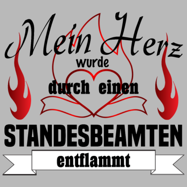 Motiv Mein Herz Standesbeamter - Geschenk