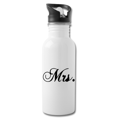 Hochzeit Trinkflasche - Mr and Mrs married Hochzeit Feier Verheiratet Mrs