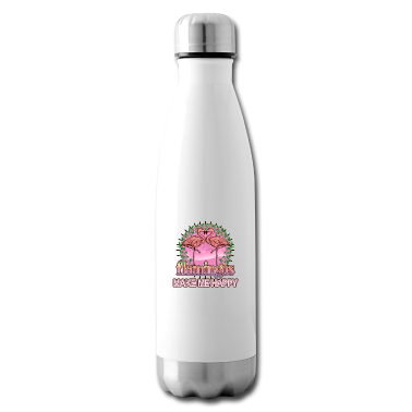 Hochzeit Trinkflasche - Flamingos machen mich glücklich - Geschenkidee