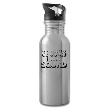 Hochzeit Trinkflasche - grooms squad used look
