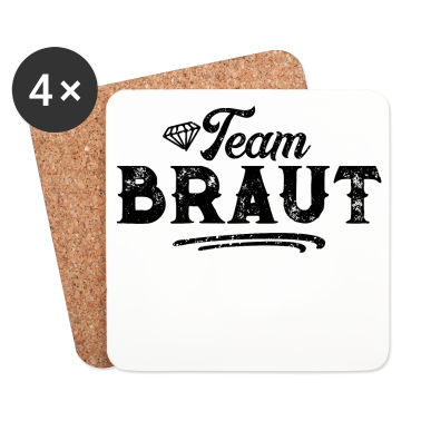 Hochzeit Untersetzer - Team Braut Hochzeitsfeier