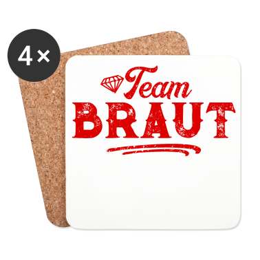 Hochzeit Untersetzer - Team Braut Hochzeitsfeier