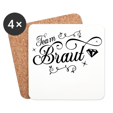 Hochzeit Untersetzer - Team Braut Hochzeitsfeier