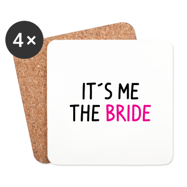 Hochzeit Untersetzer - Braut Junggesellin Hochzeitsfeier Spruch Poltern