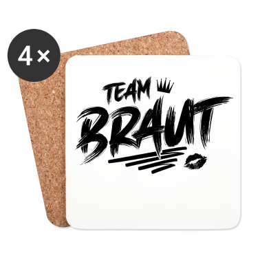 Hochzeit Untersetzer - Team Braut Junggesellinnenabschied