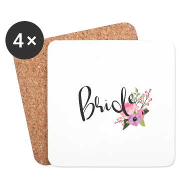 Hochzeit Untersetzer - Bride - Wedding - Hochzeit - Braut