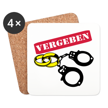 Hochzeit Untersetzer - JGA - vergeben .../+
