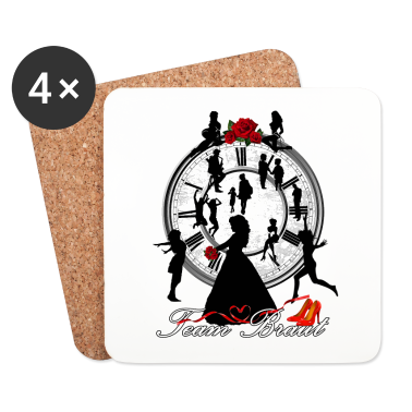 Hochzeit Untersetzer - Team Braut