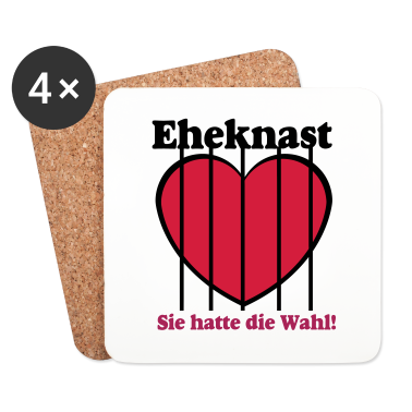 Hochzeit Untersetzer - JGA Eheknast .../+