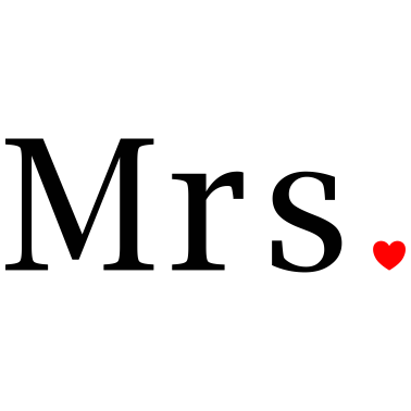 Motiv Mr and Mrs married Hochzeit Feier Verheiratet Mrs