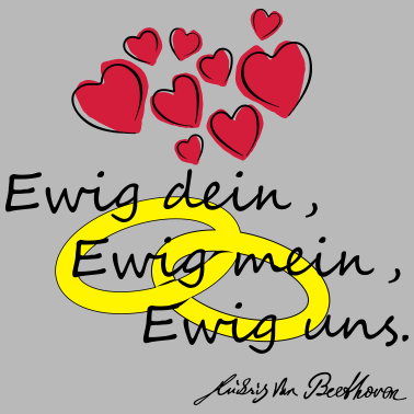 Motiv Ewig dein, Ewig mein, Ewig uns.