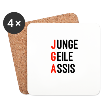Hochzeit Untersetzer - Junggesellenabschied Bräutigam heiratet Team JGA