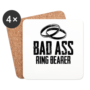 Hochzeit Untersetzer - Bad Ass Ring Inhaber Ehering Ring Security