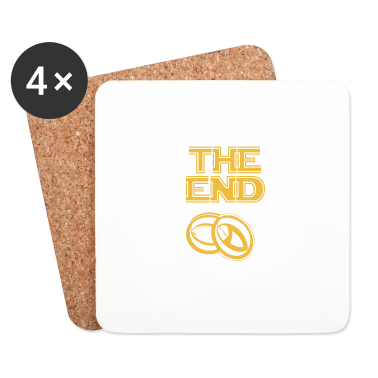 Hochzeit Untersetzer - the end