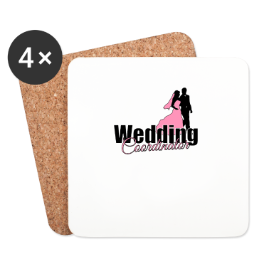 Hochzeit Untersetzer - Hochzeitsplaner Hochzeitscoordinator Geschenk