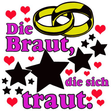 Motiv Die Braut die sich ../+