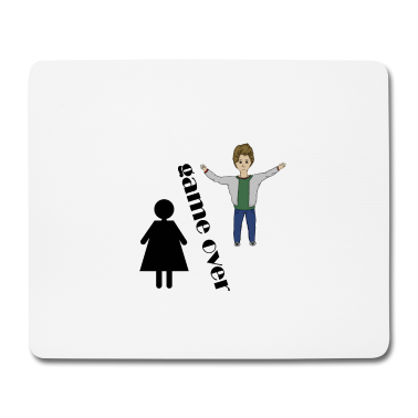 Hochzeit Mousepad - Hochzeit/game over