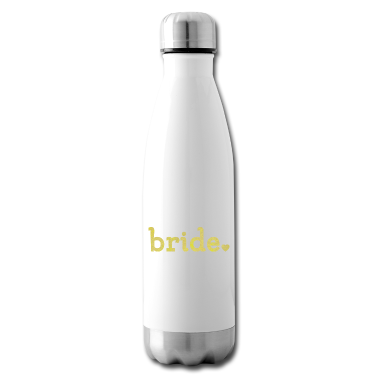 Hochzeit Untersetzer - bride Braut gold Optik mit Herz