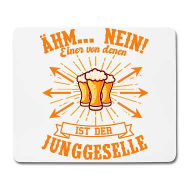 Hochzeit Mousepad - JGA Bräutigam Junggeselle Junggesellenabschied