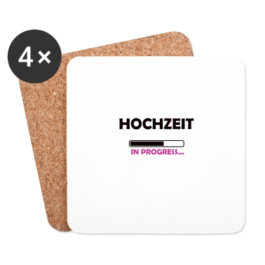 Hochzeit Untersetzer - Hochzeit in progress