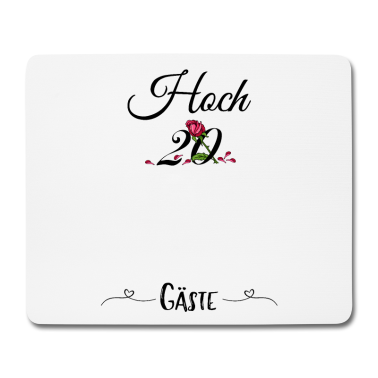 Hochzeit Mousepad - Gästebuch Paarmotiv für die Hochzeit