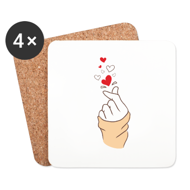 Hochzeit Untersetzer - Herz Braut Geschenk Hochzeit Ehe Junggesellin