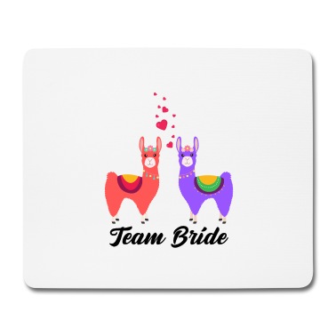 Hochzeit Mousepad - Team Braut Alpaka Verlobung Hochzeit Geschenk