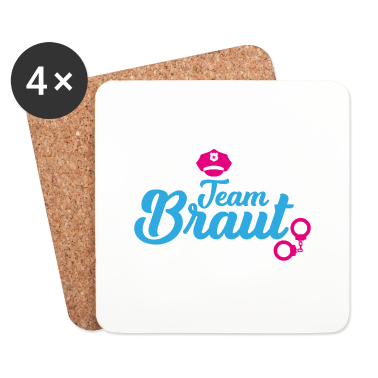 Hochzeit Untersetzer - Team Braut Ehe Hochzeit Braut Geschenk